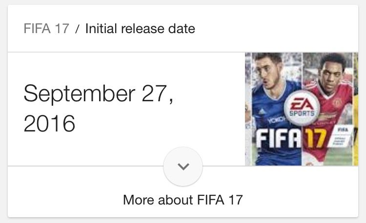 FIFA 17 release date